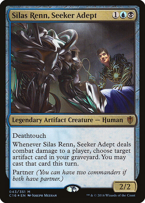 Silas Renn, Seeker Adept card art