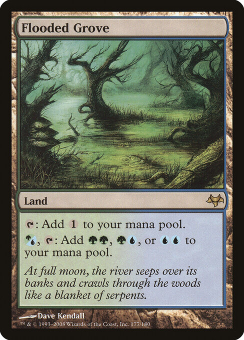 Flooded Grove card art