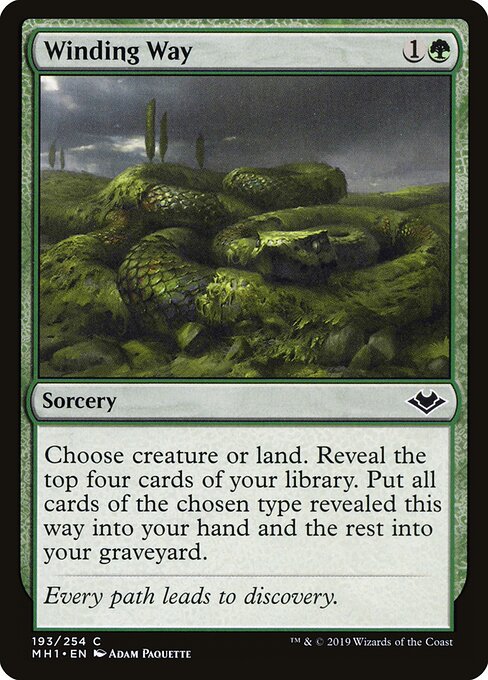 Winding Way card art