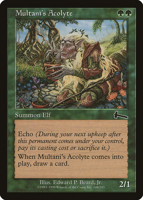 Multani's Acolyte card art