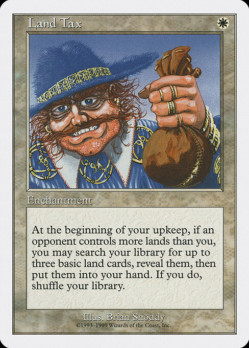 Land Tax card art