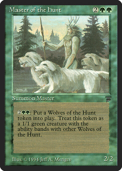 Master of the Hunt card art