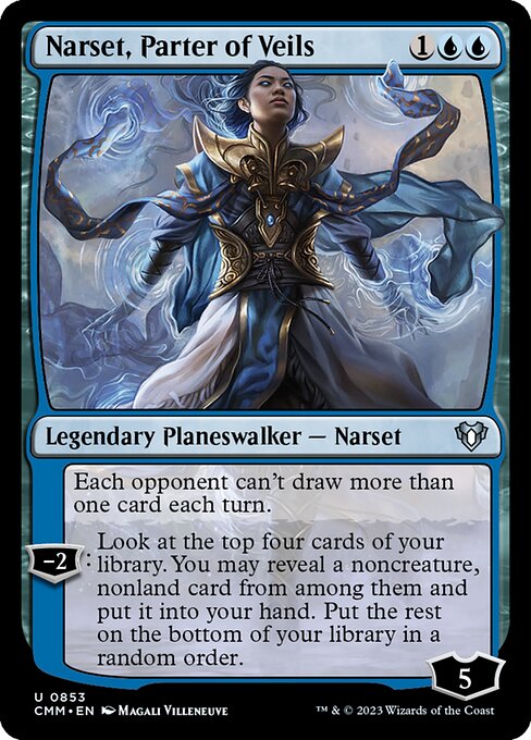 Narset, Parter of Veils card art