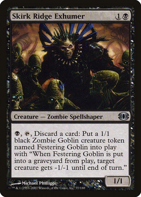 Skirk Ridge Exhumer card art