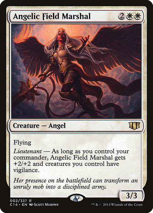 Angelic Field Marshal card art