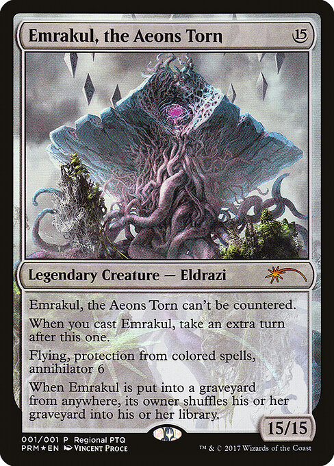 Emrakul, the Aeons Torn card art