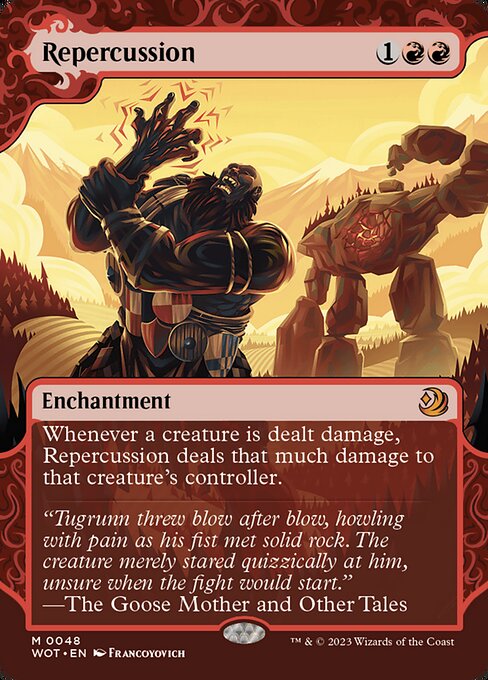 Repercussion card art