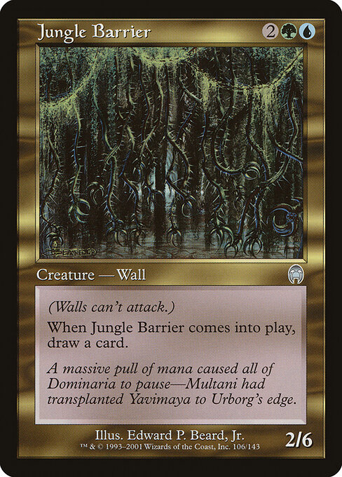 Jungle Barrier card art