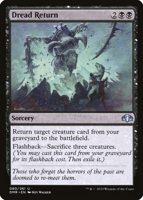 Dread Return card art