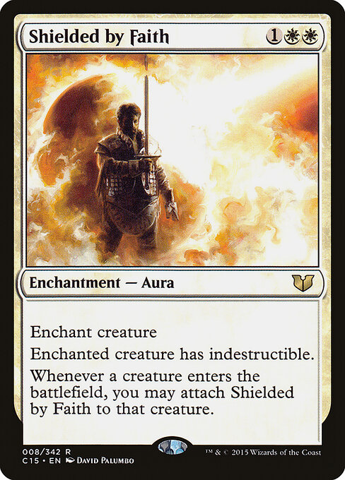 Shielded by Faith card art