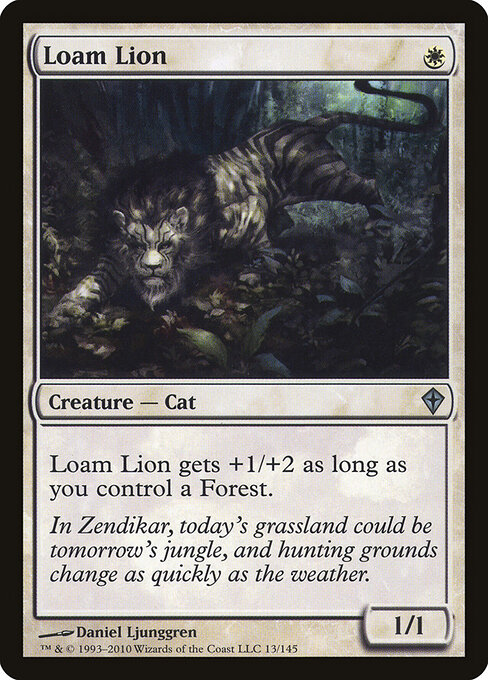 Loam Lion card art