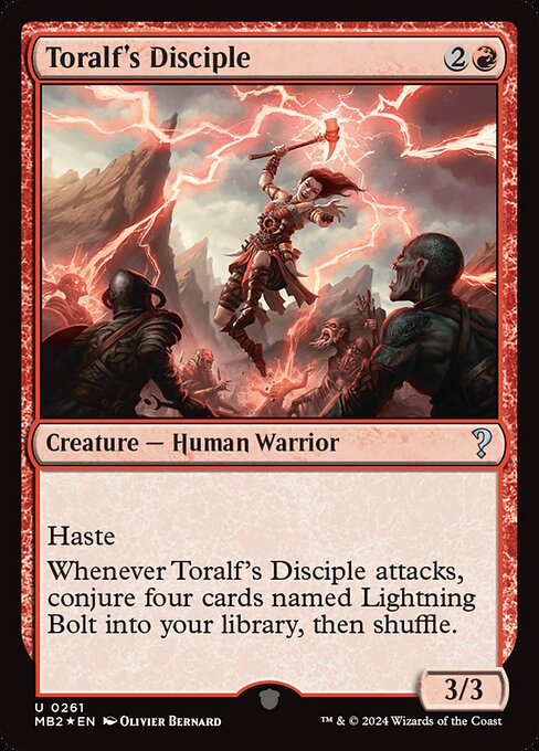 Toralf's Disciple card art