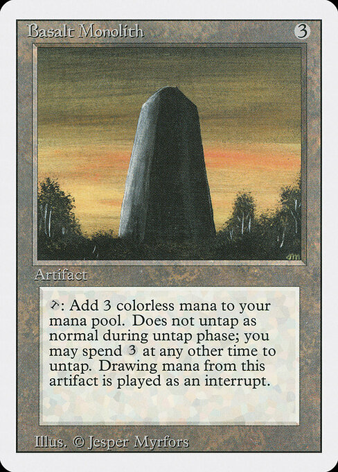 Basalt Monolith card art