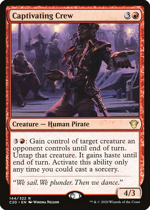 Captivating Crew card art