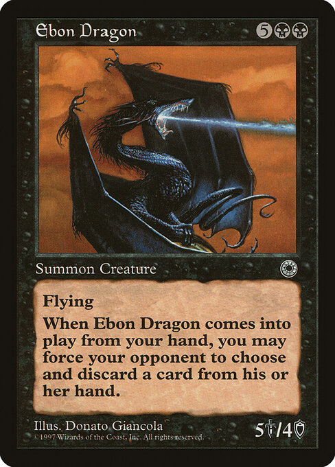 Ebon Dragon card art