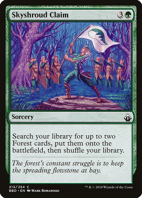 Skyshroud Claim card art