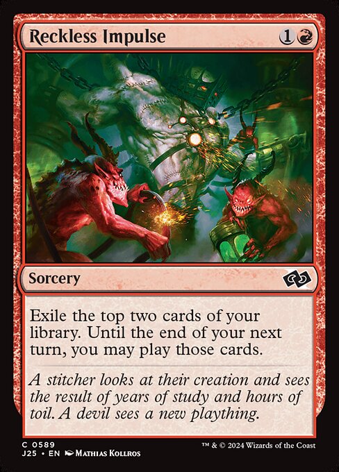 Reckless Impulse card art