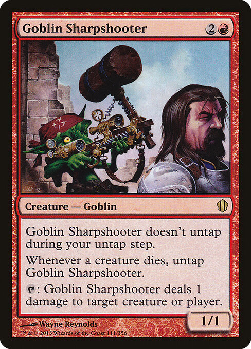 Goblin Sharpshooter card art