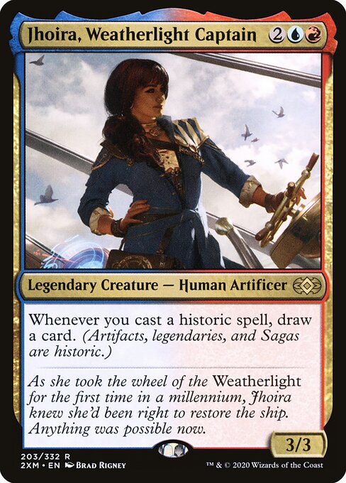 Jhoira, Weatherlight Captain card art