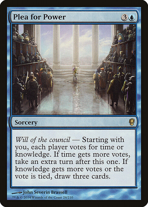 Plea for Power card art