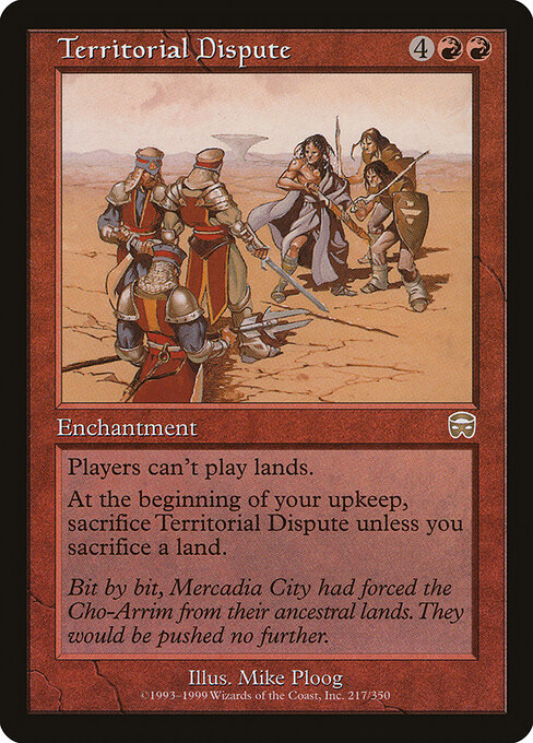 Territorial Dispute card art