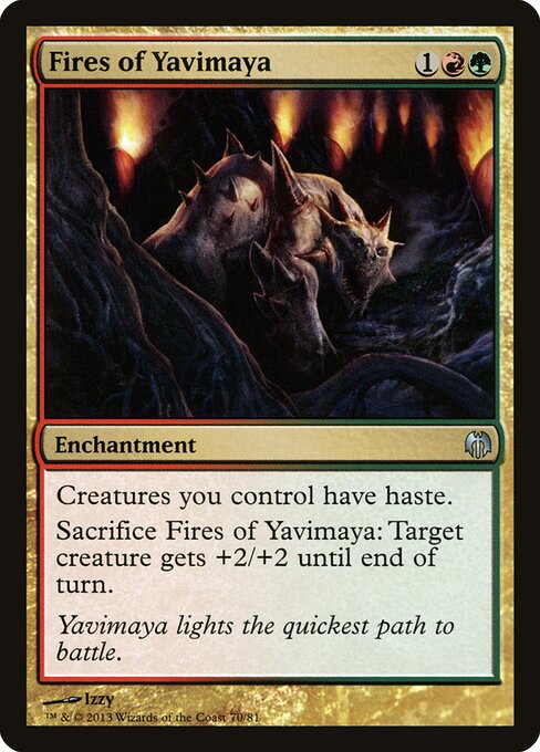 Fires of Yavimaya card art