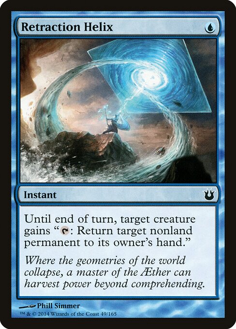 Retraction Helix card art