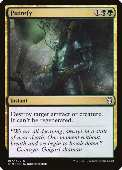 Putrefy card art