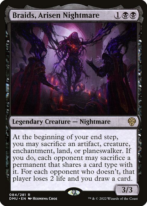 Braids, Arisen Nightmare card art