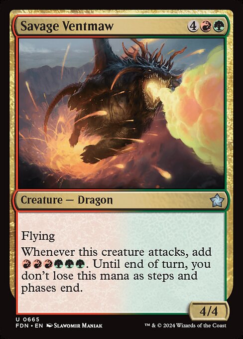 Savage Ventmaw card art
