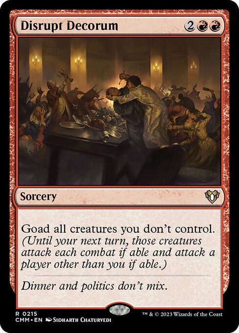 Disrupt Decorum card art