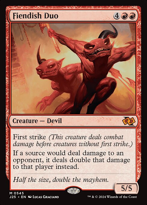 Fiendish Duo card art