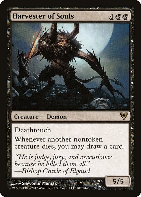 Harvester of Souls card art