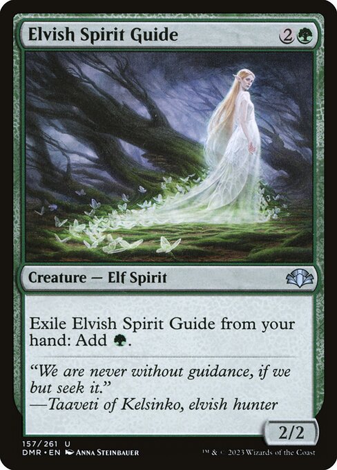 Elvish Spirit Guide card art