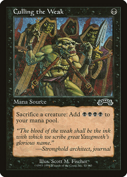 Culling the Weak card art