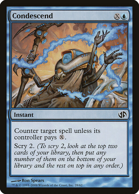 Condescend card art