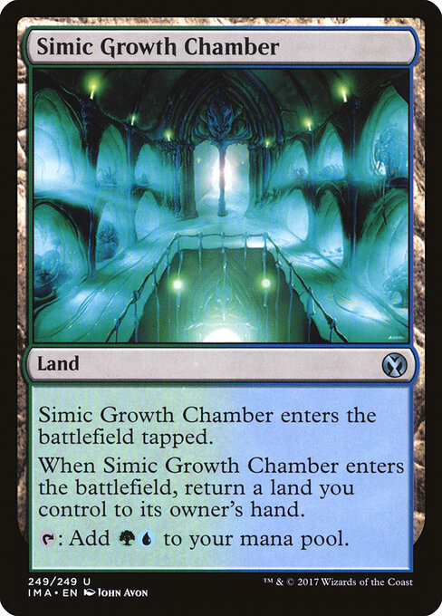 Simic Growth Chamber card art