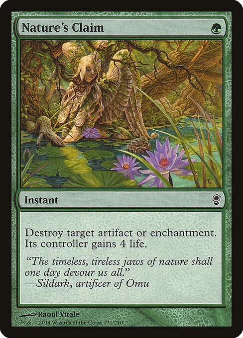 Nature's Claim card art