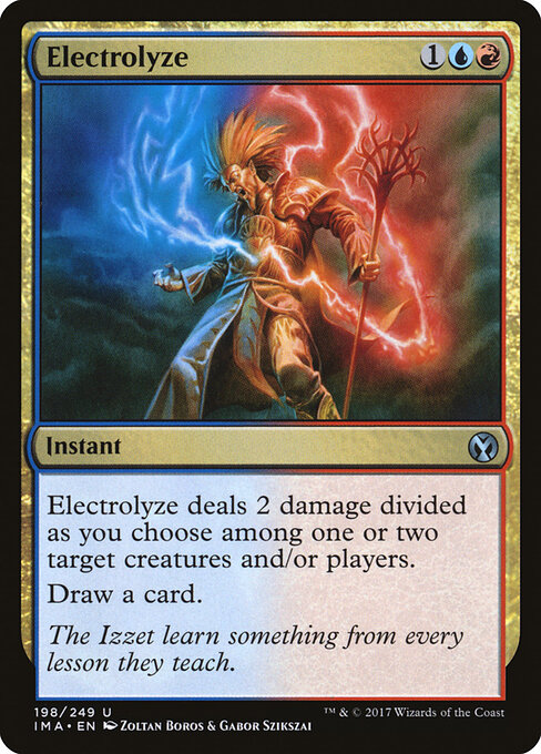 Electrolyze card art