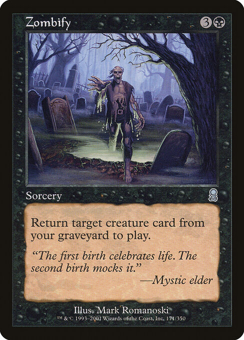 Zombify card art