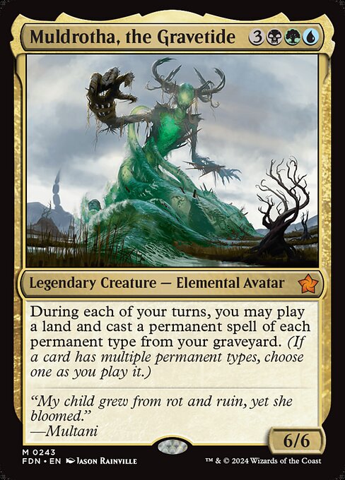 Muldrotha, the Gravetide card art