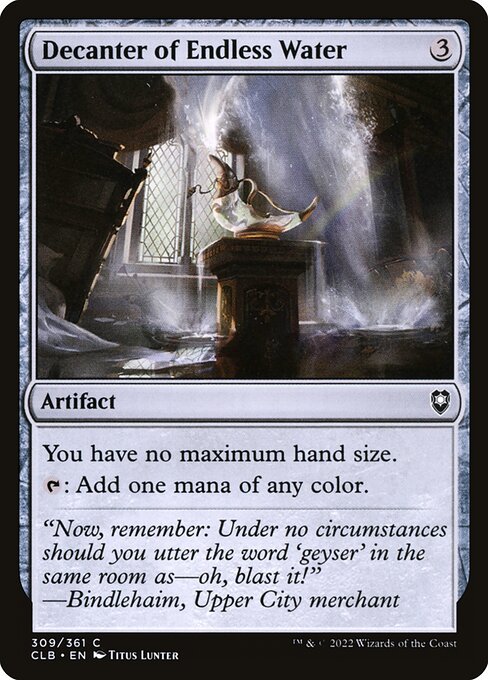 Decanter of Endless Water card art