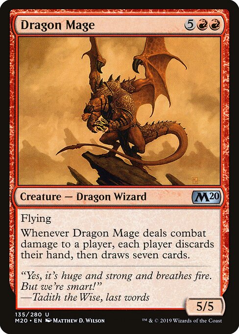 Dragon Mage card art