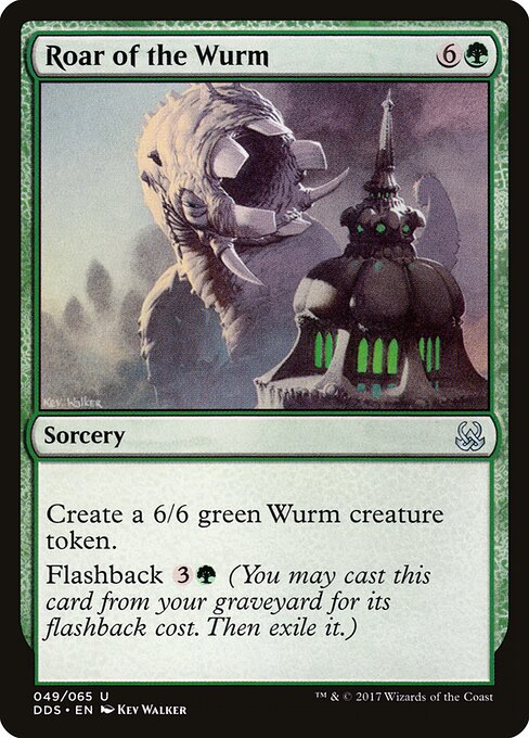 Roar of the Wurm card art