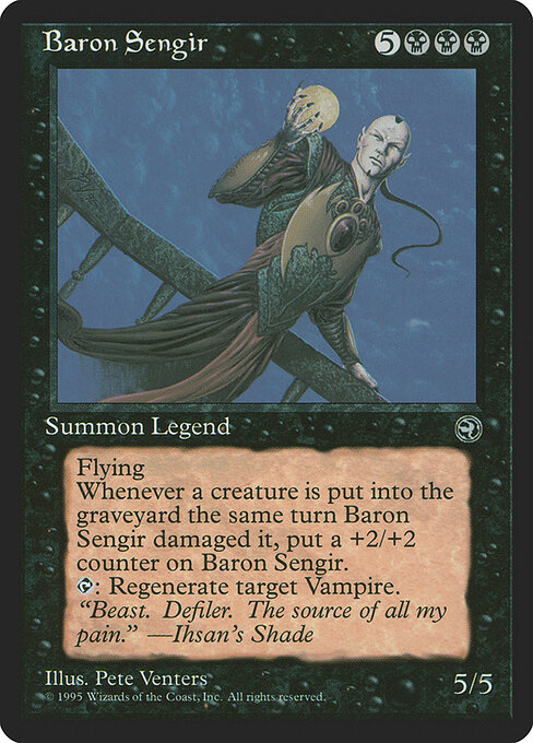 Baron Sengir card art