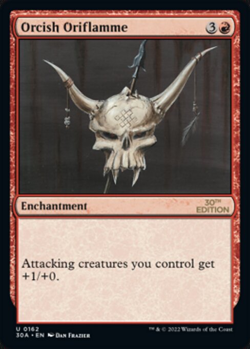 Orcish Oriflamme card art