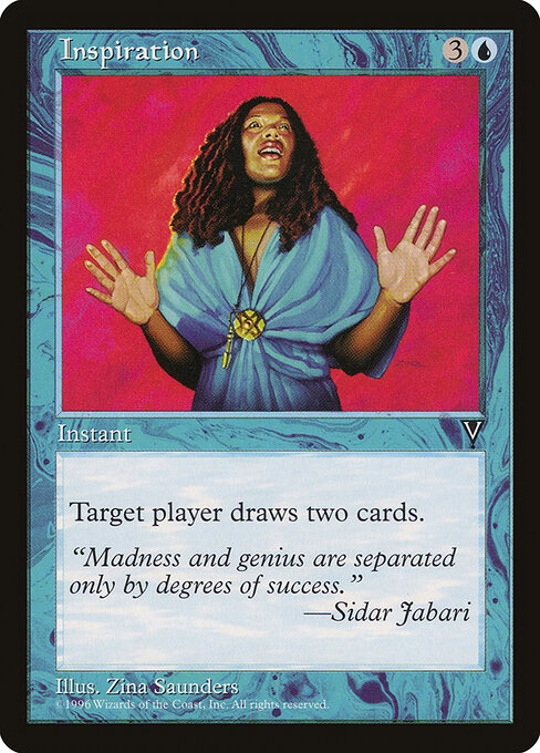 Inspiration card art