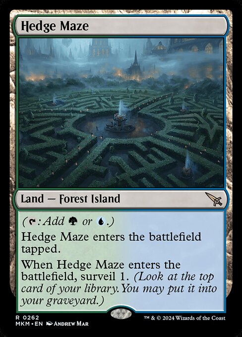 Hedge Maze card art