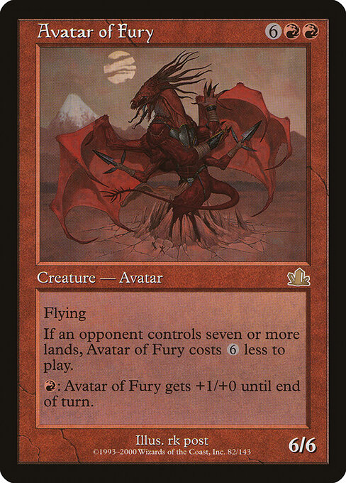 Avatar of Fury card art
