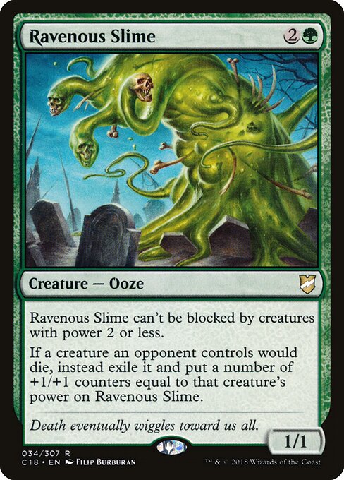 Ravenous Slime card art
